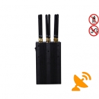 Handheld Cell Phone Signal Blocker GPS Jammer Wifi Jammer 6 Antennas