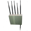 6 Antenna Advanced GPS + Cell Phone Jammer [GPS,GSM,3G,DCS,PHS,Wifi]