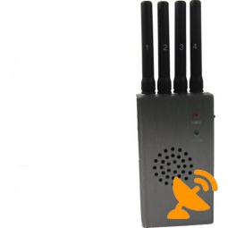 Portable High Power Wi-Fi & Cellphone Signal Jammer 20 Metres