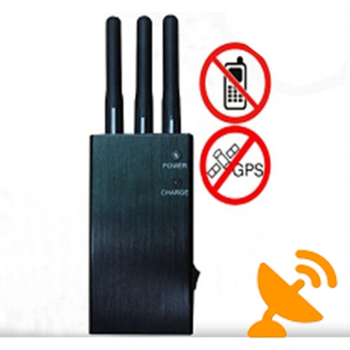 Cell Phone Jammer + Wireless Video Blocker Portable 5 Band - Click Image to Close