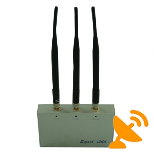 Mobile Phone Signal Blocker with Remote Control [GSM CDMA 3G DCS PHS] - Click Image to Close