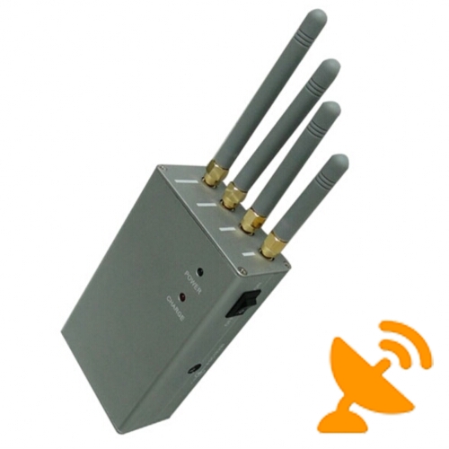 High Power Portable Cell Phone Signal Blocker Jammer - Click Image to Close