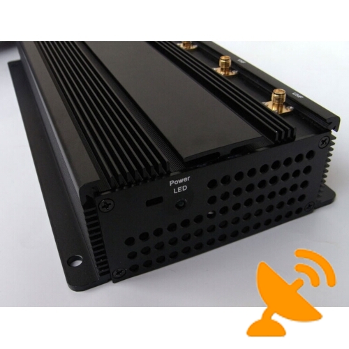 3G 2100-2170MHz Cell Phone + Wifi + UHF + VHF Signal Blocker Jammer - Click Image to Close