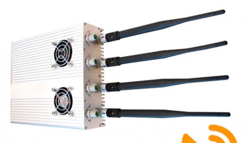 3G,CDMA,GSM DCS,PCS Cell Phone Jammer with Cooling Fans - 25 Metres - Click Image to Close