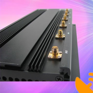 GPS + Wifi + VHF + UHF + Cell Phone High Power Signal Jammer 50 Metres - Click Image to Close