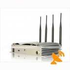 3G,GSM,CDMA,DCS,PHS,PDC,PCS,TDMA,iDEN Cell Phone Signal Jammer - 40 Meters