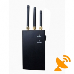 3W Mobile Phone Jammer High Power Signal Blocker Portable - 20 Metres