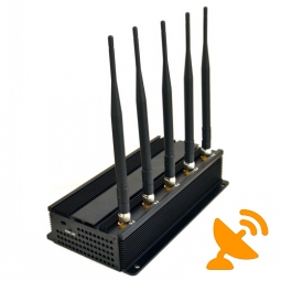 Wall Mounted High Power 3G Jammer Blocker + GPS Blocker