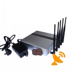 850 MHz - 894 MHz CDMA Jammer + GPS + GSM signal with Remote Control