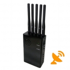 3W Handheld Mobile Phone Jammer + GPS Blocker + Wifi Jammer with Fan