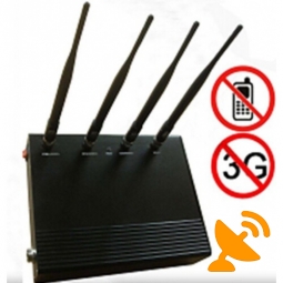 Cellular Phone Signal Jammer Blocker 5 Band - 25 Metres