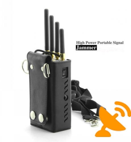 High Power Cell Phone Signal Jammer for GSM CDMA DCS PCS 3G Cell Phone - Click Image to Close