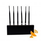 Wifi Jammer + Cell Phone Signal Blocker 6 Antennas