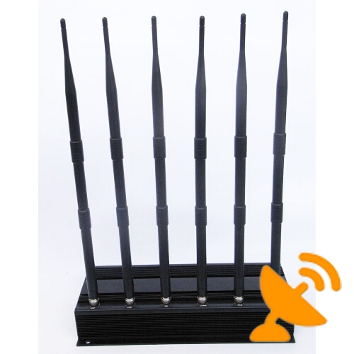 VHF + UHF + Wifi + GPS + Cell Phone Signal Blocker Jammer - Click Image to Close