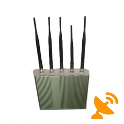 3G,GSM,CDMA,DCS,PCS Signal Jamming Blocker Jammer Brouilleur - 50 Metres