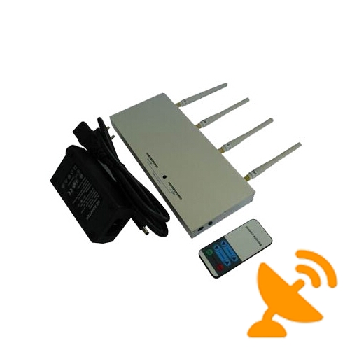 GSM Signal Blocker with Remote Control - Click Image to Close