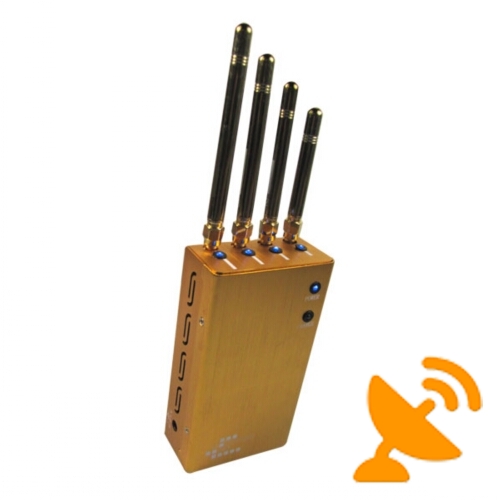 Portable Wi-Fi + GPS + Cell Phone Signal Blocker Jammer - Click Image to Close