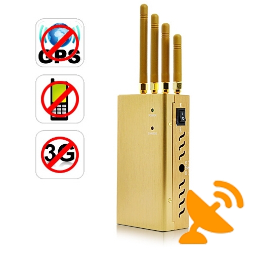 Portable Cell Phone Signal Blocker GPSL1 Jammer - 15 Meters - Click Image to Close