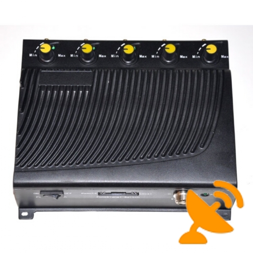 Adjustable Mobile + GPS + Wifi Jammer [US Version] - Click Image to Close