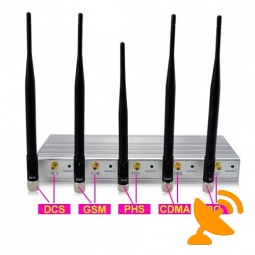 Cell Phone Signal Jammer for 3G GSM CDMA DCS PHS - 50 Metres