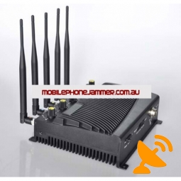 Adjustable 5 Band Cell phone Jammer 3G Wifi Bluetooth GSM