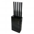 3W Handheld Cell Phone Signal Blocker + GPS Blocker + Wifi Jammer with Fan