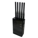 3W Handheld Mobile Phone Jammer + GPS Blocker + Wifi Jammer with Fan