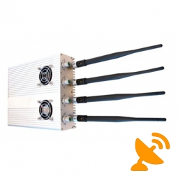 High Power Desktop GPS + Cell Phone Signal Jammer 25 Metres