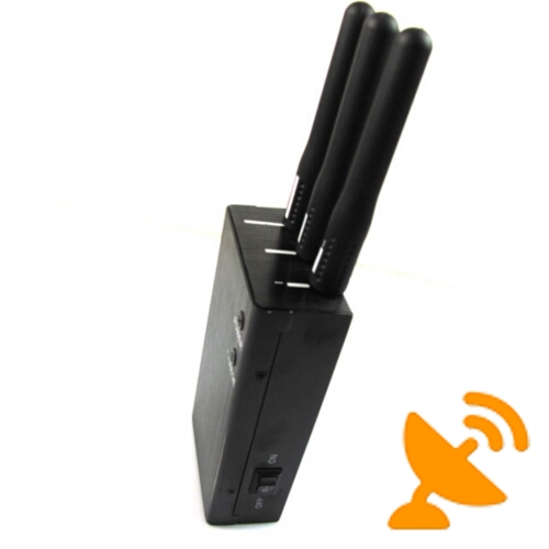 Portable GPS + Cell phone Signal Blocker Jammer - Click Image to Close