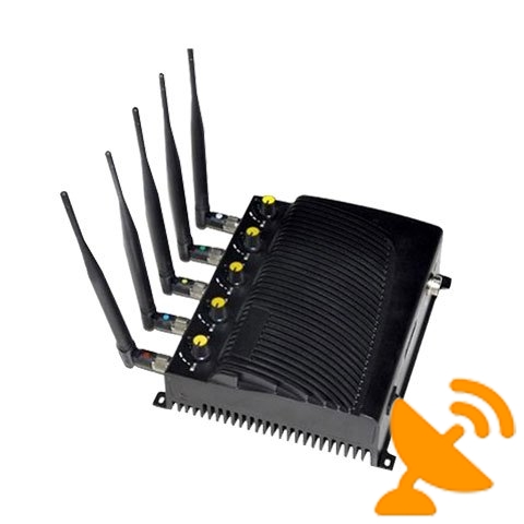 Adjustable GPS + Wifi + Cell Phone Signal Jammer - EU Version - Click Image to Close