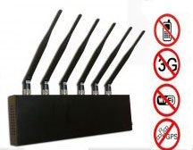 Multifunctional Wi-Fi & GPS & Cell Phone Signal Jammer 20 Metres - Click Image to Close