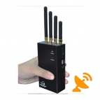 Handheld Cell Phone Blocker + Wifi Jammer with Cooling Fan