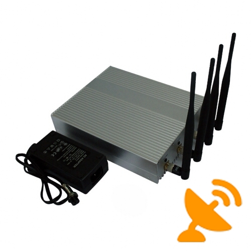 Cell Phone Signal Blocker Jammer with Remote Control 40 Meters - Click Image to Close