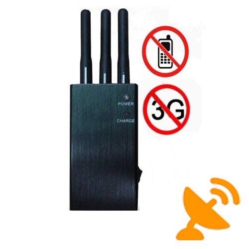 3G GSM CDMA DCS PHS Cell Phone Signal Blocker Jammer - Click Image to Close