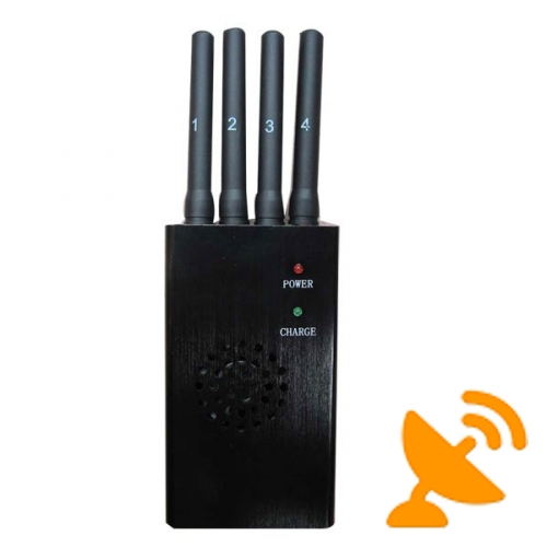 High Power Portable GPS and Cell Phone Jammer [GPS,GSM,CDMA,DCS,PCS] 10 Metres - Click Image to Close