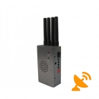 High Power Portable GPS + Mobile Phone Signal Jammer 20 Metres GPS 10 Metres Mobile Phone