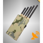 Handheld Mobile Phone Jammer + GPS Jammer + Wifi Jammer