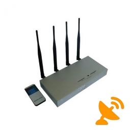 Desktop IDEN,TDMA,CDMA,GSM,UMTS,3G,AMPS,NMT,N-AMPS,TACS Cell Phone Jammer - 40 Metres