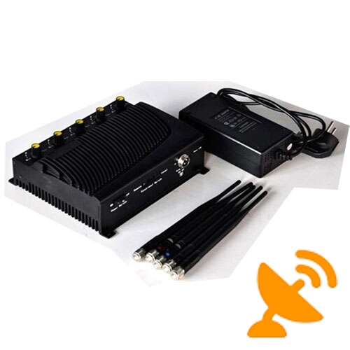 Adjustable Mobile + GPS + Wifi Jammer [US Version] - Click Image to Close