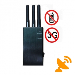 5 Band GSM,CDMA,DCS,PHS,3G,GPS Signal Jammer Brouilleur