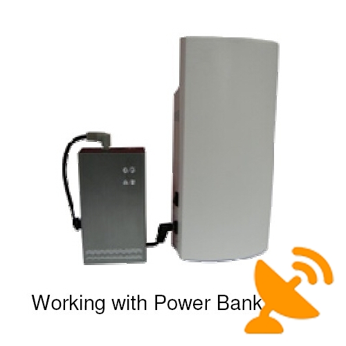 Handle Cell Phone Jammer + WI FI Jammer - Click Image to Close