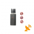 Portable GPS and Cell Phone Signal Jammer - GSM,CDMA,3G,DCS,PHS,GPS