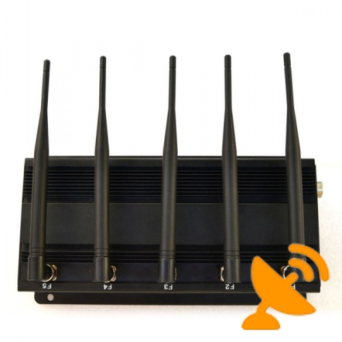 Wall Mounted High Power GPS + Cell Phone Jammer - Click Image to Close