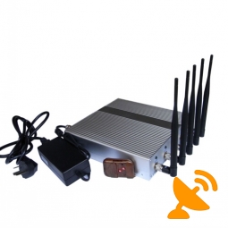 CDMA Jammer Signal Blocker with Remote Control 5 Band