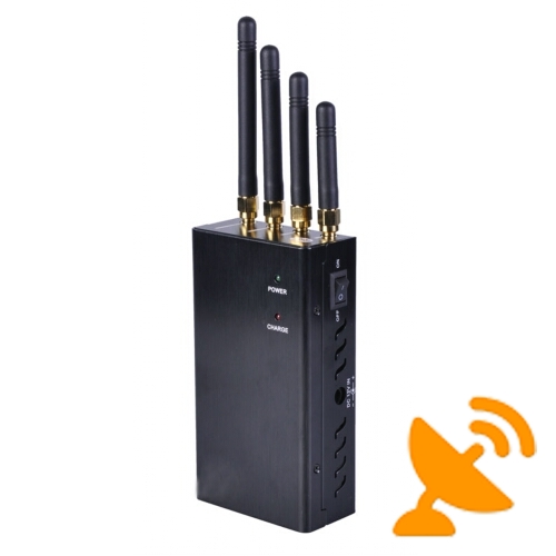 Portable Cell Phone Jammer + Wifi Jammer - Cooling Fan - Click Image to Close