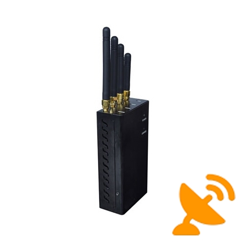 2W 4 Band Wifi + Mobile Phone Jammer - Click Image to Close