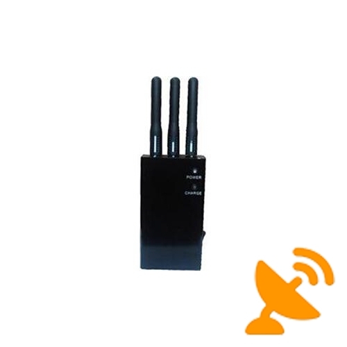 5 Band Portable Cellular Phone + GPS Signal Jammer - Click Image to Close