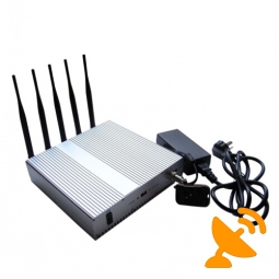 3G 4G High Power Cell Phone Signal Blocker with Remote Control