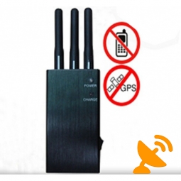 Cell Phone Jammer + Wireless Video Blocker Portable 5 Band