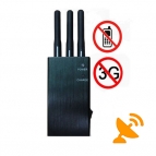 5 Band GSM,CDMA,DCS,PHS,3G,GPS Signal Jammer Brouilleur